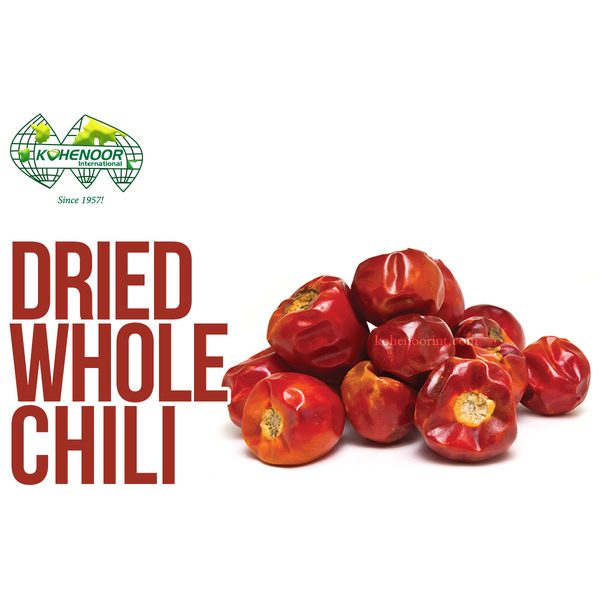 Dried Chilli Round (Whole Dandi-cut)